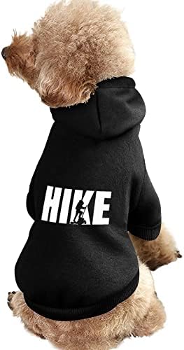 Обожавам пешачење кучиња качулка пуловер, џемпер облека за миленичиња, облечена во качулка, облеки за кучиња и мачки