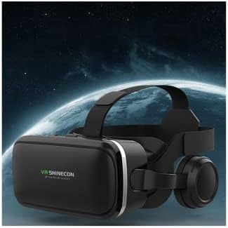 VR сина светлина очила за заштита на очите Виртуелна реалност 3Д шлем 7-инчен голем екран компатибилен со iOS & Android 3D простор