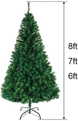 Duanguoyan 6ft 7ft 8ft е новогодишно занаетчиство ПВЦ новогодишна елка вештачки Божиќ голи дрво шифрирана бор игла лесна за собирање