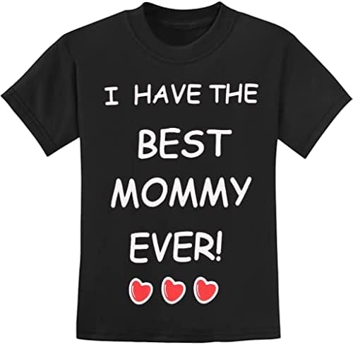 Мајчи за маица најдобра мама некогаш подароци, ги сакам мајка ми дете за момчиња Девојки Деца летни маички 2-8 години