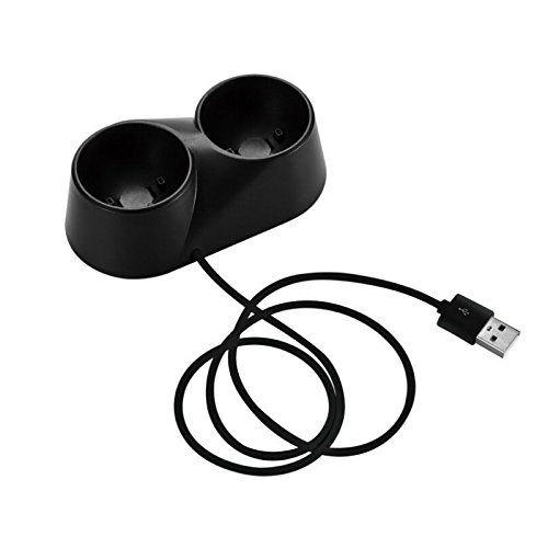 Feicuan Полнење Пристаниште СО USB Држач За Држач ЗА Ps4 Потег PS VR