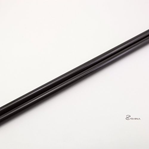 Шина 3К Ролна Завиткана 5мм Цевка Од Јаглеродни Влакна 4мм х 5мм х 500мм Сјајна ЗА РК Квад