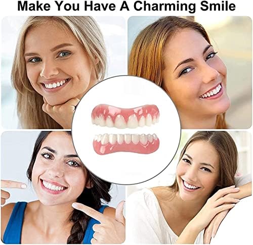 Удобно комплет за поправка на забите, природна сенка бела боја за заби, заштитете ги забите и вратете ја самоуверената насмевка