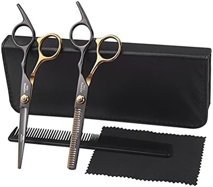 Фризери за ножици, комплети за сечење на косата, кои се поттекнуваат ножици, фризерски сет, за мажи фризер бербер салон жени деца дома, лесен