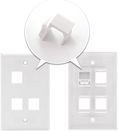 VCE 30-Спакувајте Празни Приклучоци За Клучни Камења За Ѕидна Плоча Со Клучеви И Панел За Лепенка - Бело