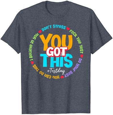 Денот на тестот за тестирање на наставниците за тестирање Ден на тестирање ја добивте оваа маица