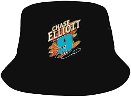 Dowrap Chase Elliott 9 рибари капа на отворено корпи за риболов риболов капа, преклопена хип хоп плажа сонце за жени мажи