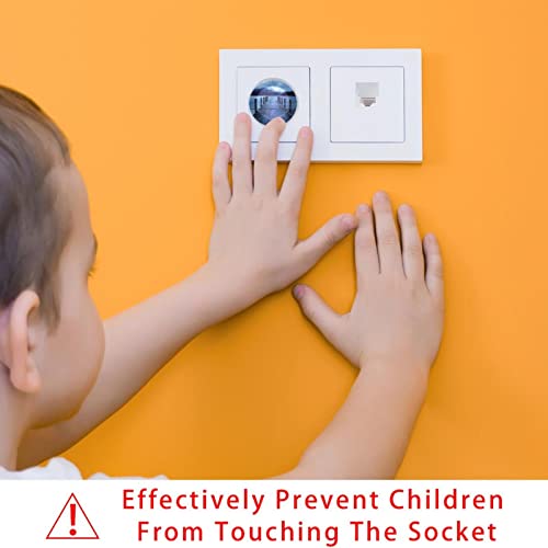 24 пакувајте ги безбедносните капаци за безбедност на електрични заштитни капаци за бебиња за бебиња, приклучоци за излез на излез на излезот