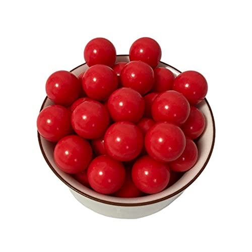 12мм 100 парчиња делрин полиоксиметилен цврсти пластични топки со лежишта, направени во црвена боја