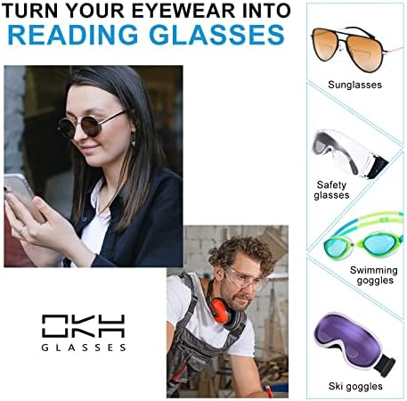 Ох Стап-На Очила За Читање Леќа Лепило Зголемување Бифокални Леќи За Очила За Сонце Очила За Безбедност