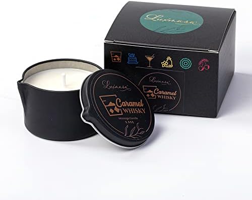 Luxmasa соја восок топол подарок за масло за масло од масло, миризлива ароматерапија свеќа за релаксирање и олеснување на стресот 4 пакет
