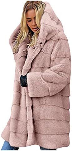 Prdecexlu долг ракав плус големина зимски палто женски свадба со дизајни поштенски меки јакна топло лабава цврста качулка