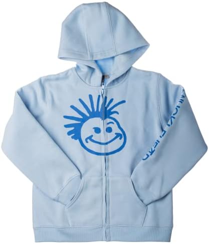 Knuckleheads Toddler Hoodhed Sweatshirt Boys Black Logo Pullover zip up oodie