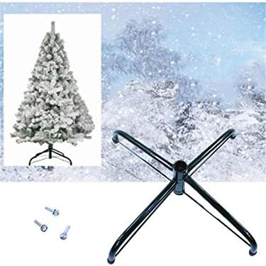 Преклопна елка стои, вештачко метално дрво штанд, тешка елка за елки за елки, држач за преклопување на новогодишни елки, за Божиќни украси