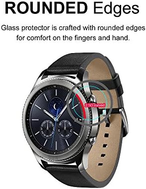 SuperShieldz дизајниран за фосилни Sloan HR Gen 4 Smartwatch Tempered Glass Ectage заштитник на екранот, анти гребнатини, без меурчиња,