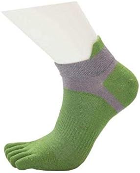 Пет меија пети кои трчаат пар мажи 1 мрежни чорапи со прсти Спортски чорапи со големина на машки чорапи со големина 10-13 хулахопки
