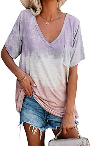 Плус врвови со големина за жени секси, женски плетенки ракав на врвови на ракави лето -маици со вратот лабави блузи облечени