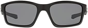 Оукли МАШКИ Оо9247 Синџир Правоаголни Очила За Сонце, Мат Црна/Сива Поларизирана, 57 мм