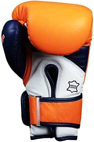 Наслов на боксерски гел светски V2T торбички нараквици, портокалова/морнарица/бела, мала