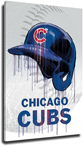 Чикаго Сити Бејзбол постер печати платно wallидна уметност декор за спална соба голема сликарска слика wallидна уметност до спортски навивачи
