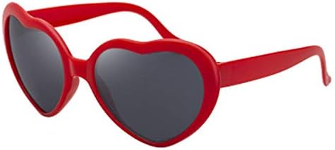 Тантизи 3д Очила Со Специјален Ефект со срца Огномет Очила Дифузија Љубов Стилски Рок Очила За Мажи Жени