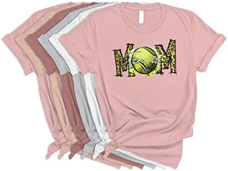 Спортска мајка, кошула за бејзбол мајка, кошула со фудбалска мајка, кошула за фудбалска мајка, кошула за кошарка, кошула од одбојка за