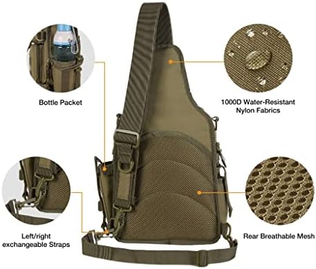 Мултифункционална торба за риболов на YFDM, мултифункционална торба за рамо на отворено кампување планинарска опрема за риболов,