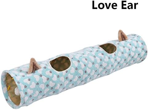 Наркнтон модерен нов фаворит во светот на мачките, сина loveубов, играчка со мачки тунел играчка, отпорна