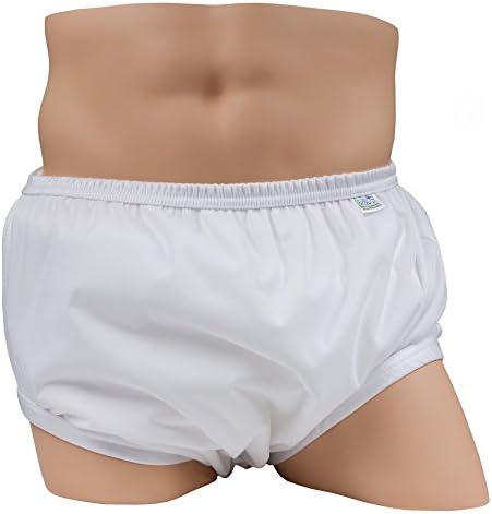 Протекување Возрасни ПУЛ Водоотпорни Панталони-Меки, Тивки, Дише, Издржливи Возрасни Пластични Панталони. Дарежлив Крој/Погоден