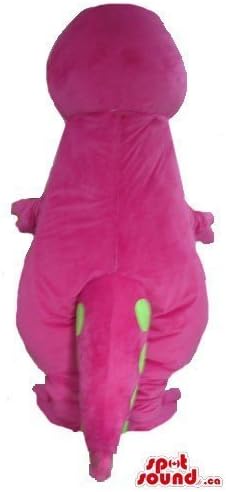Spotsound Barney The Dinosaur Carthoon Chartic Mascot Mascot us костум фенси фустан