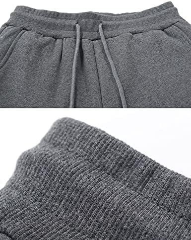 Сноли Машки Зимски Топли Панталони Обложени Со Шерп Трчање Активни Термални Панталони Од Руно