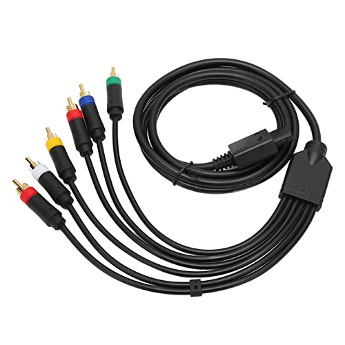 Компонента AV кабел, мултифункционален RGBS RGBS композитен кабел со 4 BNC конектори за конзоли за игри