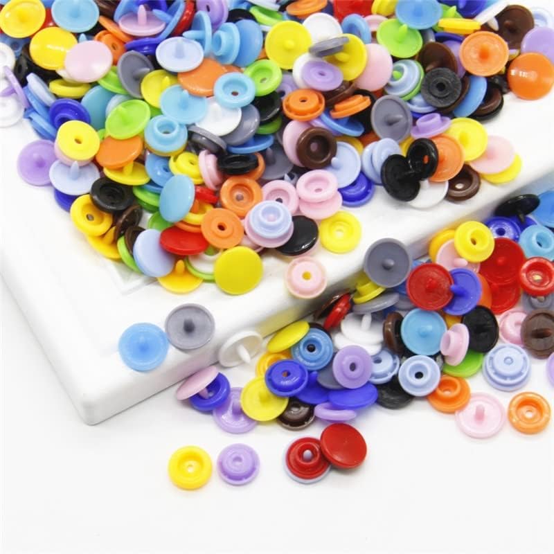 U обликувајте ги прицврстувачите за прицврстувачи и 360 комплети пластични копчиња Комплет за прицврстување на крпа за занаетчиство