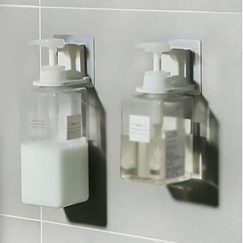 DBYLXMN полица шампон wallиден течен монтиран гел држач за решетки за вшмукување туш бања сапун домаќинство и организатори вакуумски