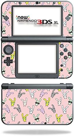 MOINYSKINS Кожата компатибилна со Nintendo 3DS XL - Bunny Bunches | Заштитна, издржлива и уникатна обвивка за винил декларална обвивка | Лесен