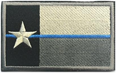 Кабен Тексас Државно знаме Тенка сина линија Полициска полиција полиција за спроведување на законот SWAT, 1 парчиња