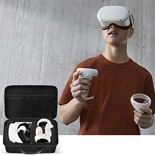 Тешко Носење Случај За Мета/За Oculus Потрагата 2 Сите-Во-едно VR Слушалки За Игри И Контролори На Допир, Торба За Складирање