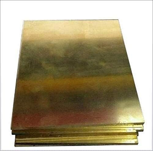 Nianxinn метал тенок лист фолија плоча Бакарна метална плоча со фолија 1,5 mmx300 x 300 mm исечени чаршафи со бакарни метални плочи