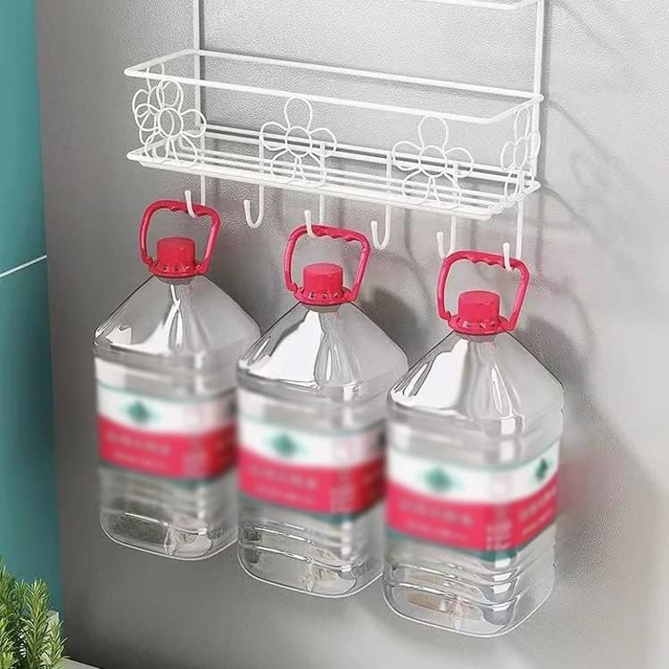 Јахх фрижидер зачини за зачини железни уметности зачини за зачини за складирање кујна за складирање рустикална вшмукување чаша виси
