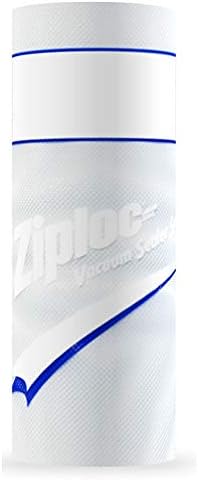 Ziploc ZL8X20PK3 вакуум заптивната единечна ролна, чиста, 8-инчен x 20 метри