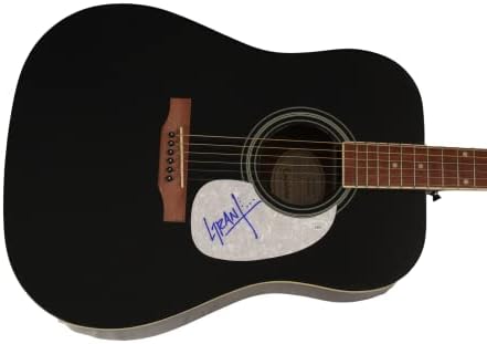 Грант Микелсон потпиша автограм со целосна големина Гибсон епифон Акустична гитара w/James Spence автентикација JSA COA - член на групата на