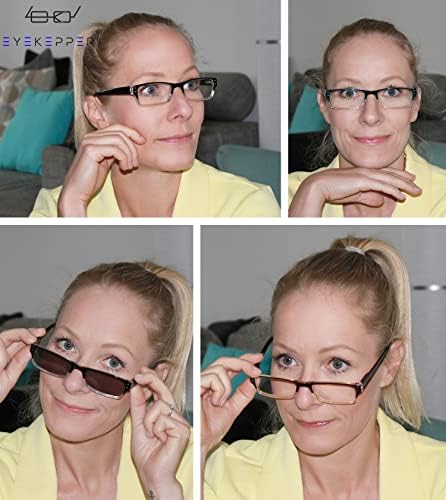 Eyekepper Заштедете 10% на комплет 5 пакувања класични очила за читање за мажи и 4 пакувања со два тони читатели +4,00