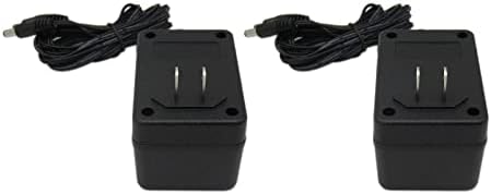 2x адаптер за напојување со црна наизменична струја за Nintendo NES US верзија, SNES, Sega Genesis1 3 во 1 кабел за напојување