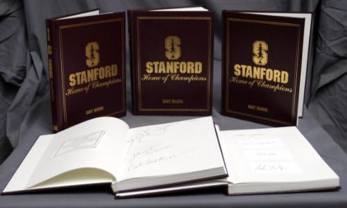 Потпишан Стенфорд дом на шампиони 7 Стенфорд Легенди автограми
