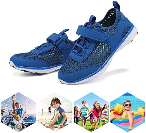 Cior Boys & Girls Water Shoes Аква чевли пливаат чевли Атлетски патики со лесни спортски чевли