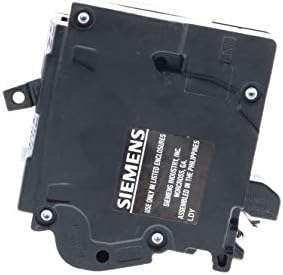 Siemens QF115AN 15 AMP 1-POLE GFCI Plug-On Deeptire Circuit Breaker, црна