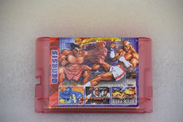 196 во 1 касета за игри со 16 битни картички за игри за MD за Sega Mega Drive за Sega Geneis 9 игри може да заштеди батерија-црна боја