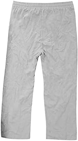Машки панталони опуштени вклопени мажи дома опуштено вклопување на мода на отворено Основно секојдневно лабаво дишење брзо сушење панталони