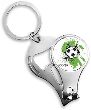 Играјте фудбалски фудбалски спортски нокти Nipper прстен клуч за шишиња со шишиња со шише