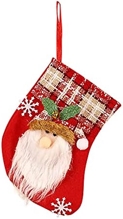 XIOS 2022 Божиќни чорапи Подароци за торбички за подароци Детска торби за бонбони Цртани чорапи Подароци за подароци Декоративни куки за